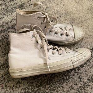 Converse Leather High-Top Sneakers